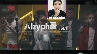 REACCIÓN - Alzypher Vol. 3 // Zxmyr x Neto Peña x Ele A El Dominio x Malucci x Lefty SM 🇲🇽🇵🇷🇵🇪