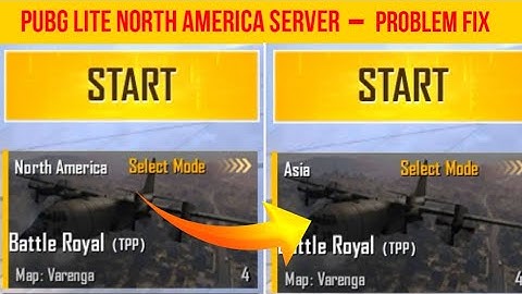 Pubg Lite North America server Problem fix