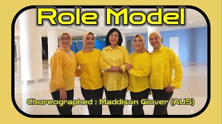 ROLE MODEL - Line Dance || Maddison Glover (AUS) || High Improver || Demo : ER_Qi LD