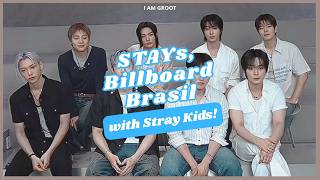 STAYs, Billboard Brasil posted a mini video interview with Stray Kids!! 🔥 screenshot 4