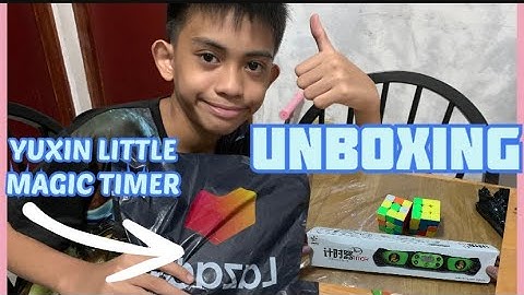 YUXIN LITTLE MAGIC TIMER (UNBOXING) #fyp #rezilbautista #unboxing #timer