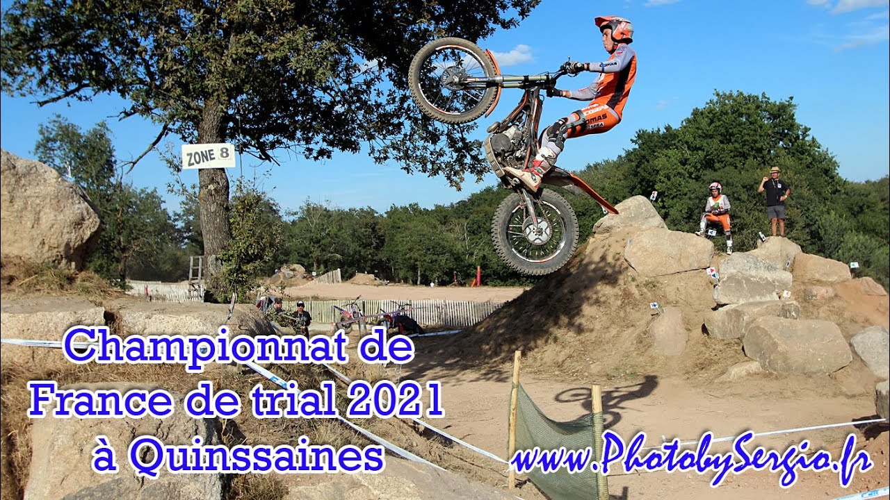 Championnat de France de trial 2021 à Quinssaines