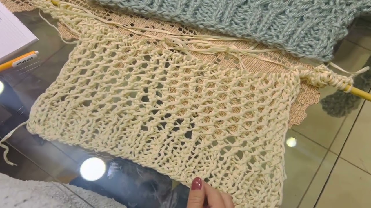 Yazlık file bluz anlatım