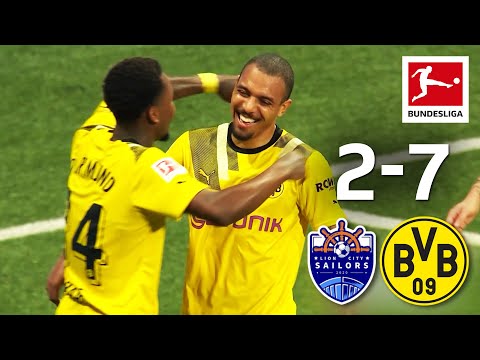 Lion city sailors vs. Borussia dortmund 2-7 | highlights