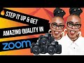 How to Get High Quality Videos In Zoom With ECAMM Live Virtual Cam and A Camera