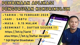 🔴TAJUK: PEMBINAAN APLIKASI PENGURUSAN KOKURIKULUM