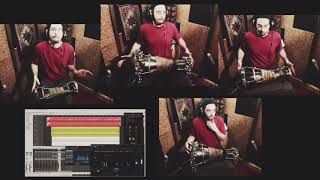 Tambores Bata’ - Ilumbance - percussion recording session