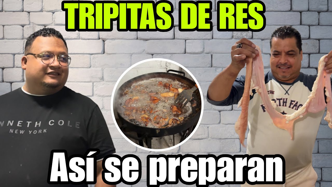Así se preparan las tripitas PERFECTAS en disco | Crujientes por fuera, jugosas por dentro 🤤🔥