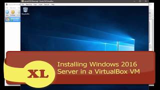 Create VirtualBox VM and Install Windows Server 2016