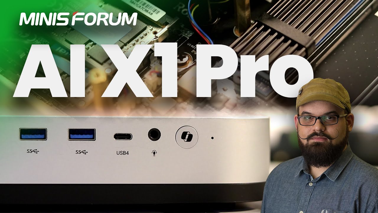 Обзор Minis Forum AI X1 Pro