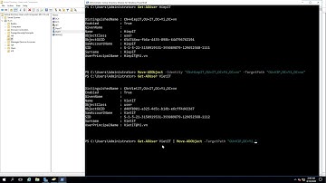 Use PowerShell - Move users and computers from one OU to another