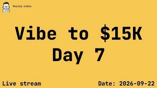 Can I Build My Apps to $15K/Month — Day 7 | Tobi iPhone Duo