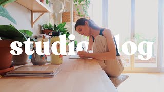 a week in my life as an artist | things need to change, character paintings, sketches | studio vlog