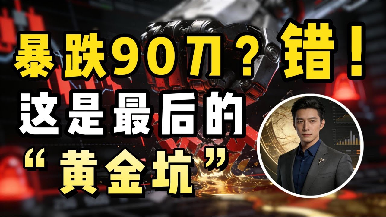 金价突降90刀：金坑已现身？带你看清超级鹰派背后的真相。#黄金 #金价大跌 #理财