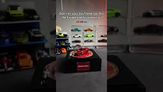 Customizable rotating display for car collectors. Get yours in my profile page 🔗