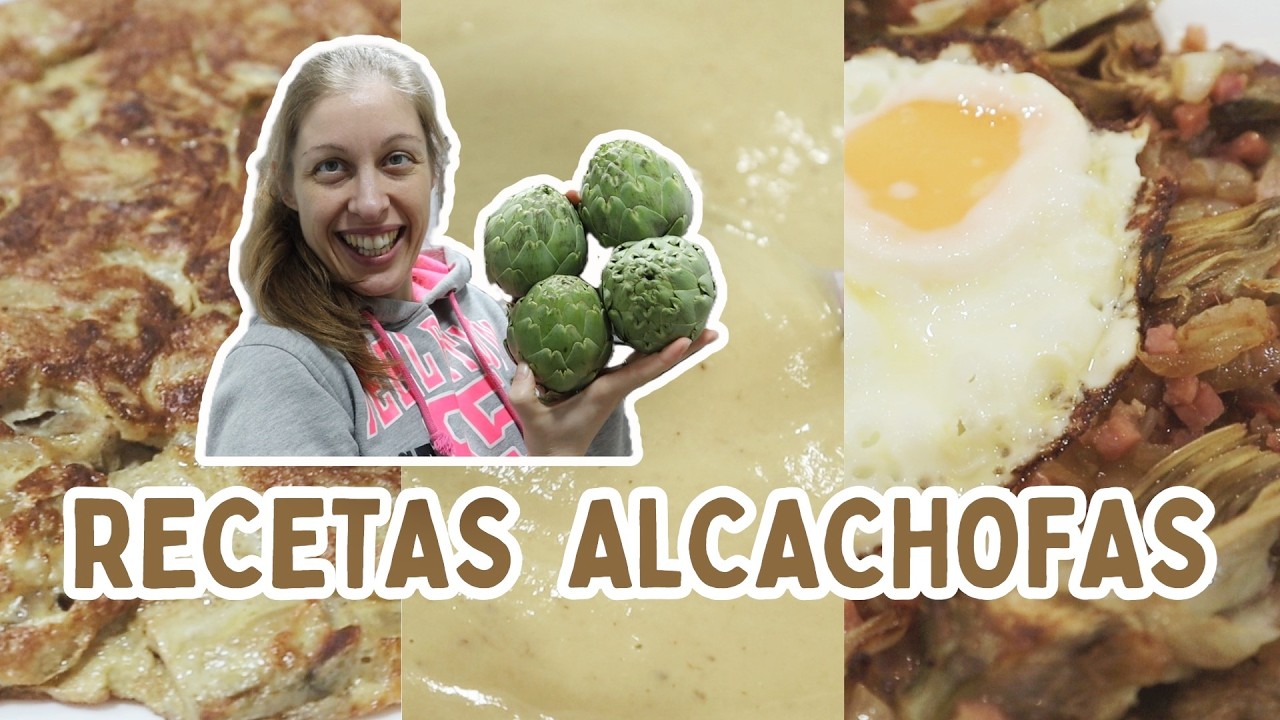 3 Recetas de Alcachofas FÁCILES y Deliciosas | Cocina Casera