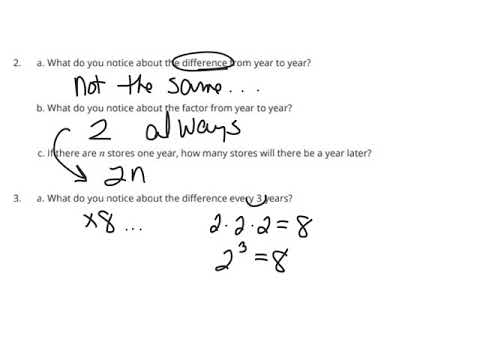Algebra Unit 5 Lesson 2 - YouTube