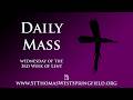 Daily Mass Wednesday March 11 2026