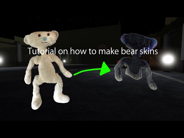 Tutorial on how to make bear skins! (ROBLOX bear * tutorial) 