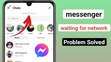 How To Fix Facebook messenger waiting for network Problem (New Process) |