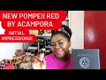 POMPEII RED BY ACAMPORA PROFUMI UNBOXING, INITIAL IMPRESSIONS #pompeiired #acampora #perfumeunboxing
