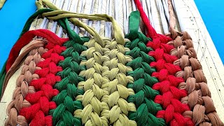 Super creative design doormat idea, Homemade doormat idea, Paydan banane ka tarika, Macrame knots