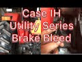 IH Utility Series Bleeding Brakes