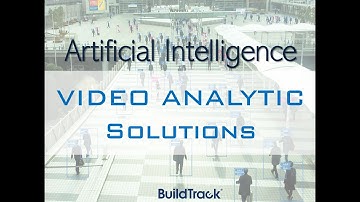 BuildTrack Artificial Intelligence Vision Solutions