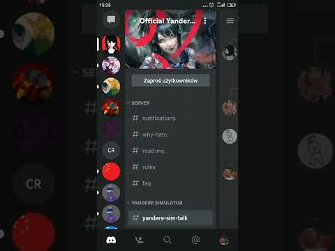 Дискорд симулятор. Yandere Dev discord.