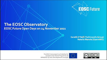 The EOSC observatory