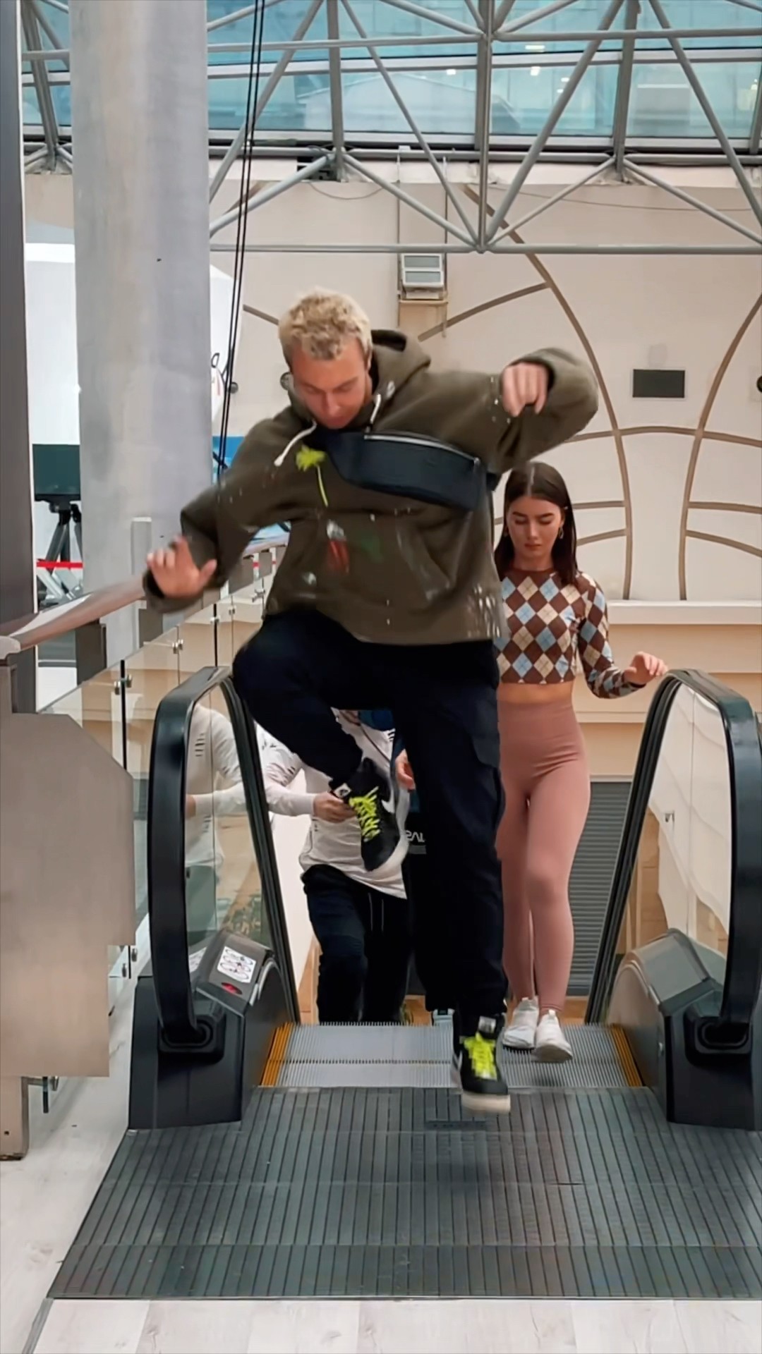 Invisible Rope Prank?? #kiryakolesnikov #prank #funny #comedy