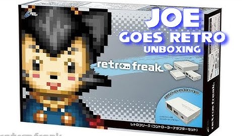 Retro Freak Console Unboxing - Joe Goes Retro