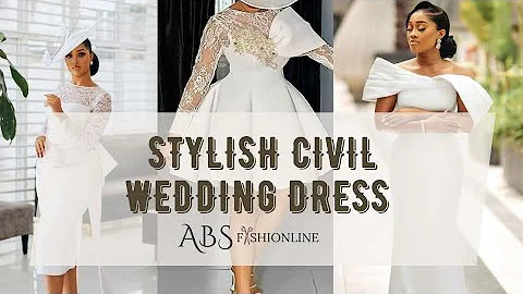 Stylish Civil Wedding Dresses || 2025 Bride || Wedding Dresses