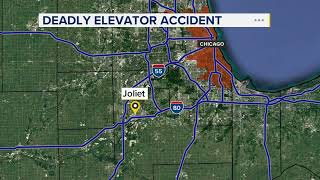 Man dies after falling into elevator shaft in Joliet