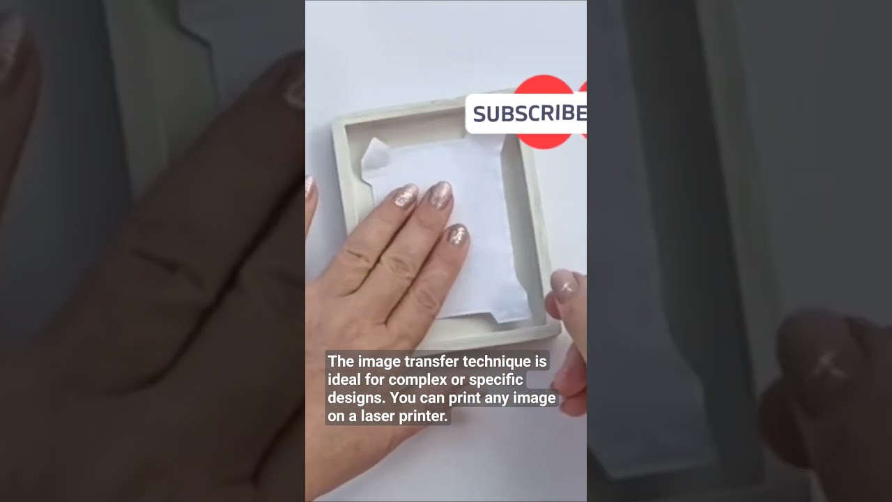 Transfer any image to the surface? - Easy! Precisely with this technique