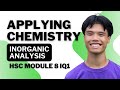 Inorganic Analysis | EVERYTHING you need to know about HSC Applying Chemical Ideas (Part 1)