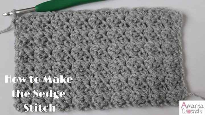 Master the Sedge Stitch with This Easy Crochet Tutorial