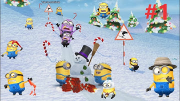 Minion Rush - Gameplay Walkthrough CHAPTER 1 - ALL Mission | FHD  (iOS, Android. PC)