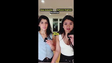 Data Scientist vs Software Engineer Roadmap ft @anjaligama