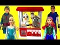 Disney Frozen Anna Elsa Play the Claw Machine