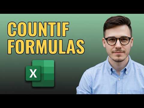 How To Use Countif And Countifs In Microsoft Excel [2026 Guide]