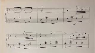 Nadia Boulanger - Sight Reading Piece (Morceau de lecture) for piano (1914)