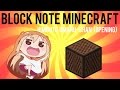 Block note, Minecraft - Himoutu Umaru-Chan (Opening)