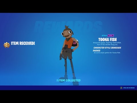 How To Get RENEGADE RAIDER Toona Fish In Fortnite! - YouTube
