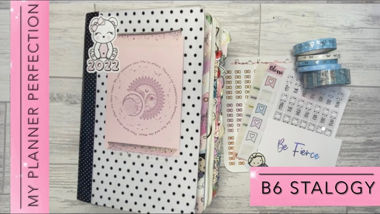 B6 Stalogy Plan With Me | My Planner Perfection - YouTube