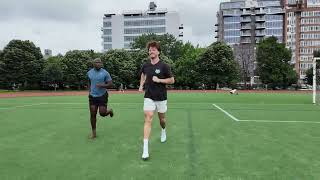 Track Workout Post Low Back Rebuild  | Drills, Strides, Backwards Running