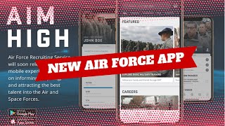 Aim High App || How to FIND AIR FORCE RECRUITER, CAREERS AND MORE... screenshot 1