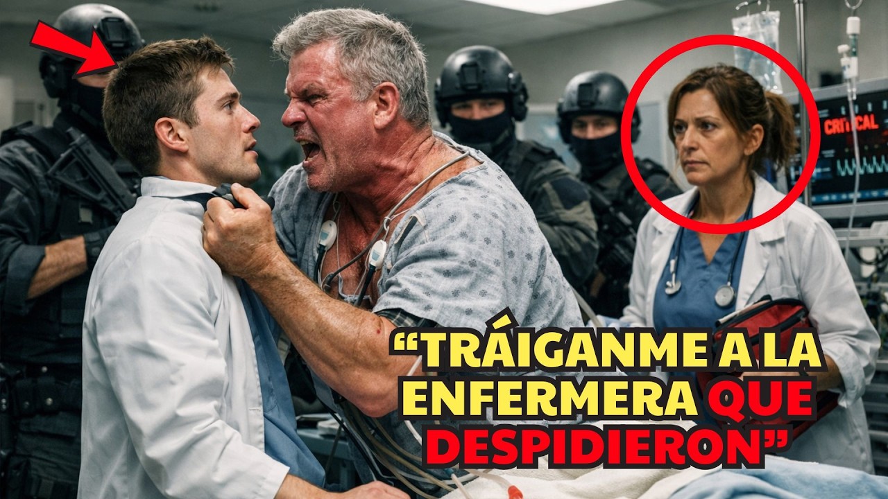 El comandante se estaba muriendo — hasta que susurró: “Tráiganme a la enfermera que despidieron.”
