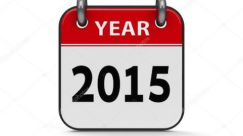 The Year Is 2015…