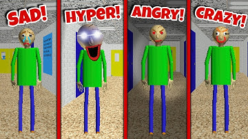 The Many Strange Moods Of Baldi... | Baldi